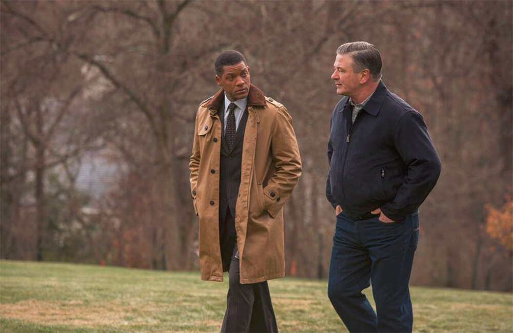A still from Concussion