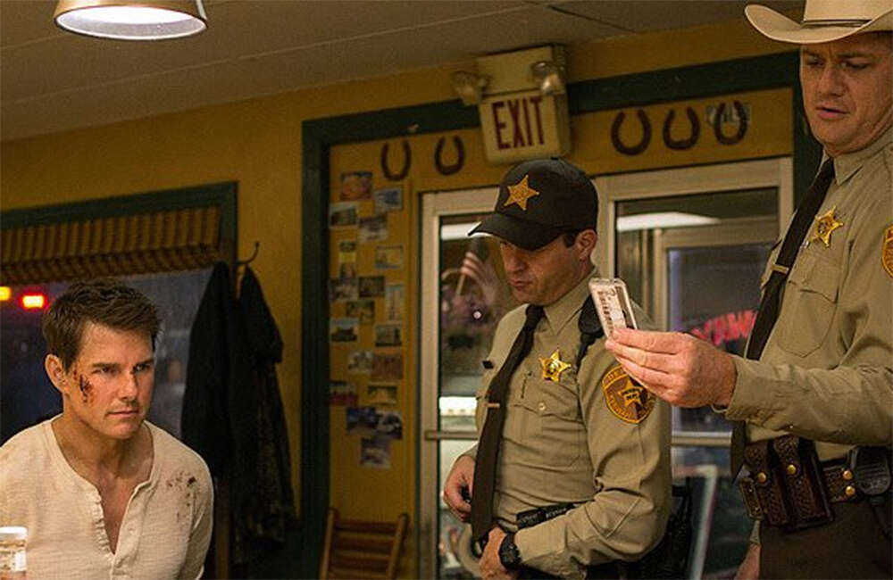 A still from Jack Reacher: Never Go Back