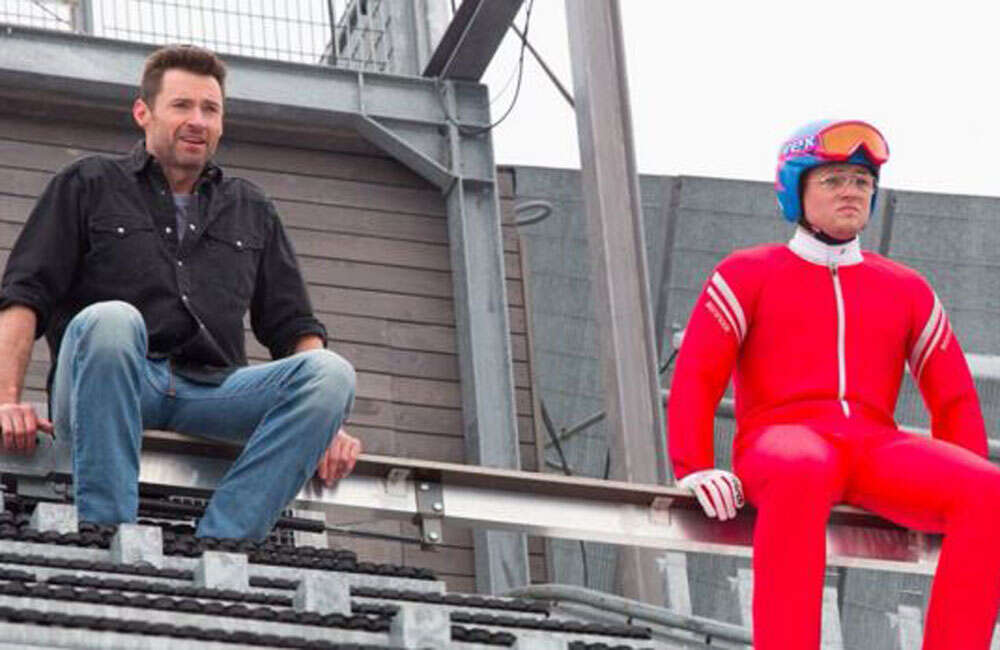 A still from Eddie The Eagle
