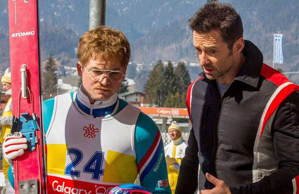 A still from Eddie The Eagle