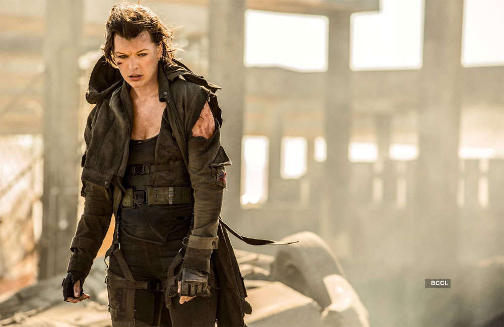 A still from Resident Evil: The Final Chapter