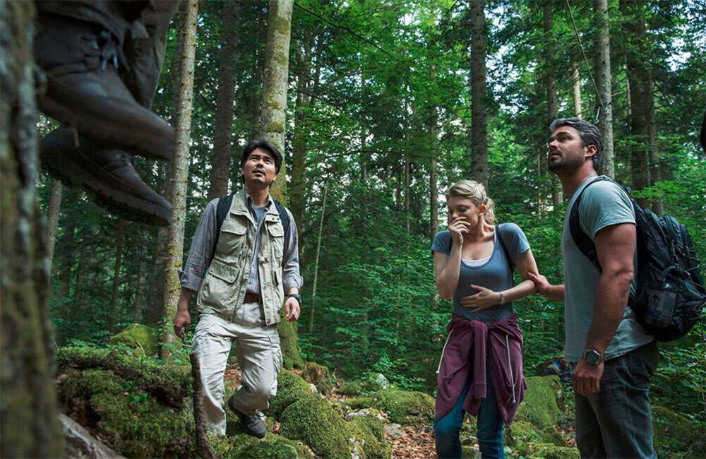 A still from The Forest