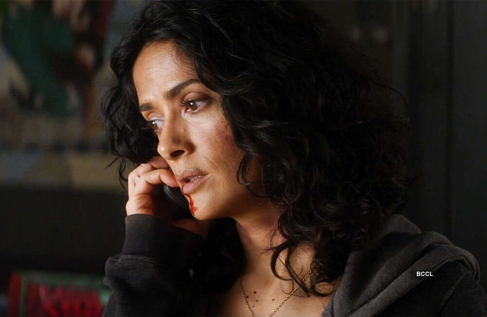 A still from Everly