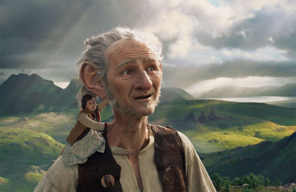 A still from The BFG