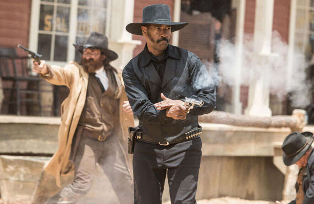 A still from The Magnificent Seven