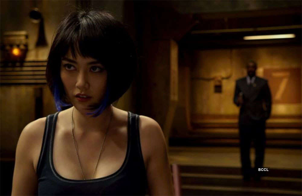 A still from Ghost In The Shell
