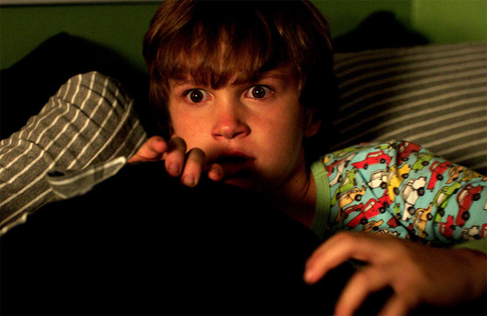 A still from Lights Out