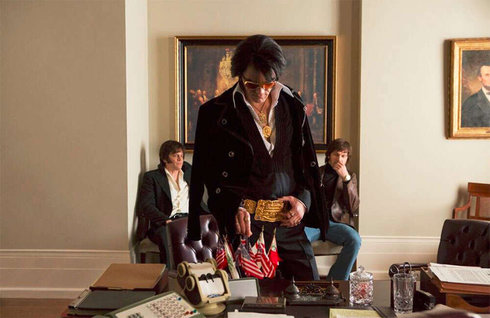 A still from Elvis & Nixon