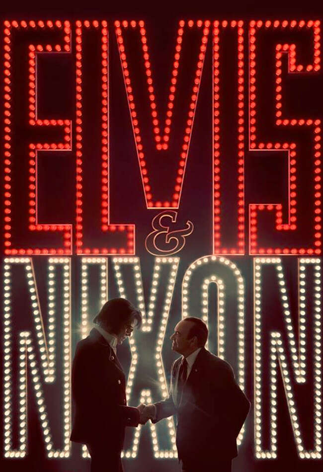 A still from Elvis & Nixon