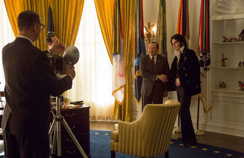 A still from Elvis & Nixon