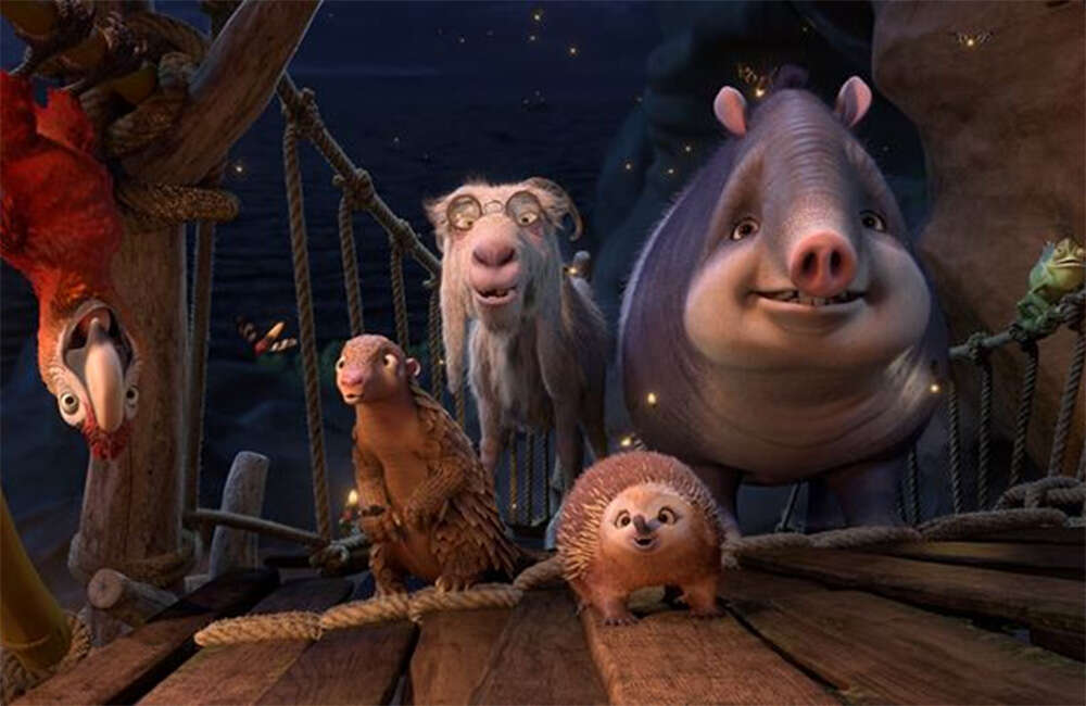 A still from Robinson Crusoe