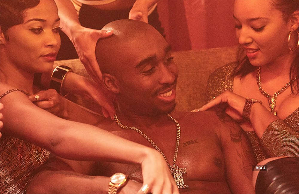A still from All Eyez On Me