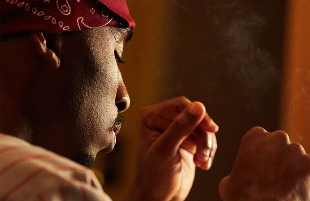 A still from All Eyez On Me