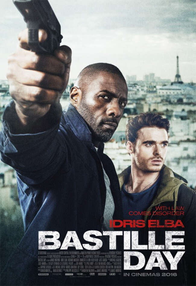 A still from Bastille Day