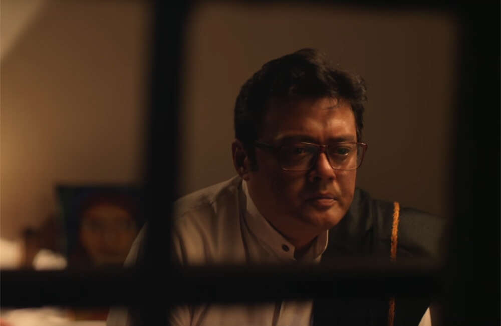 A still from Black Coffee