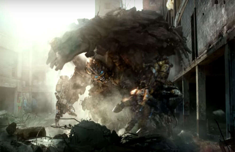 A still from Transformers: The Last Knight