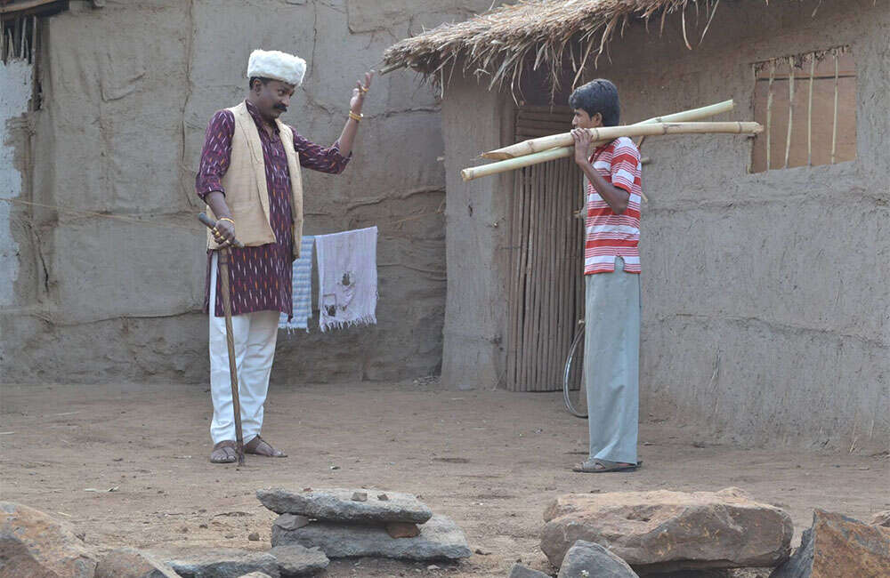 A still from Zenda Swabhimanacha