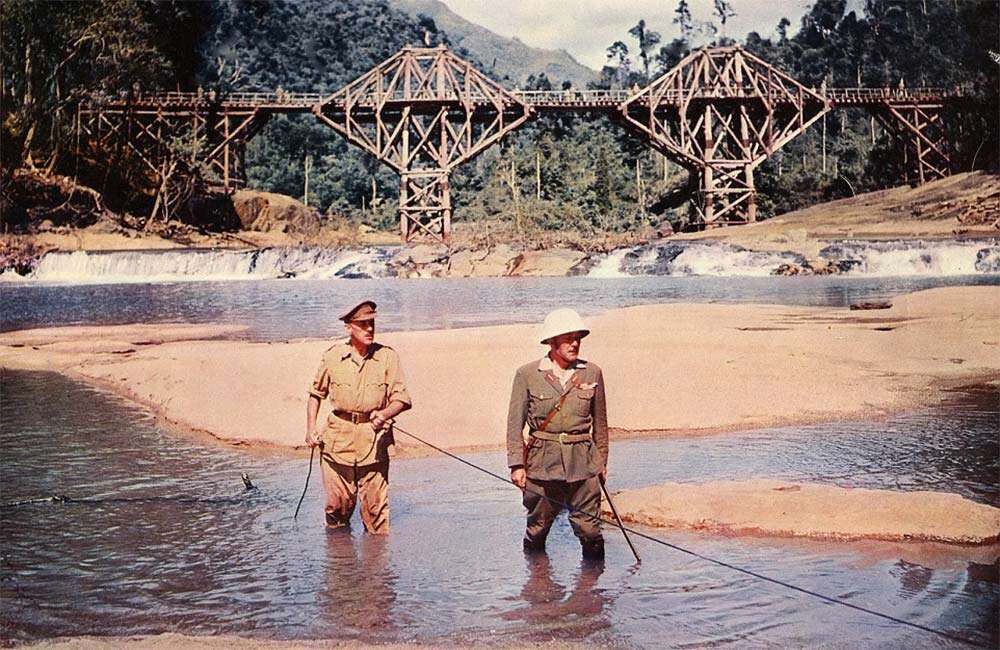 A still from The Bridge On The River Kwai