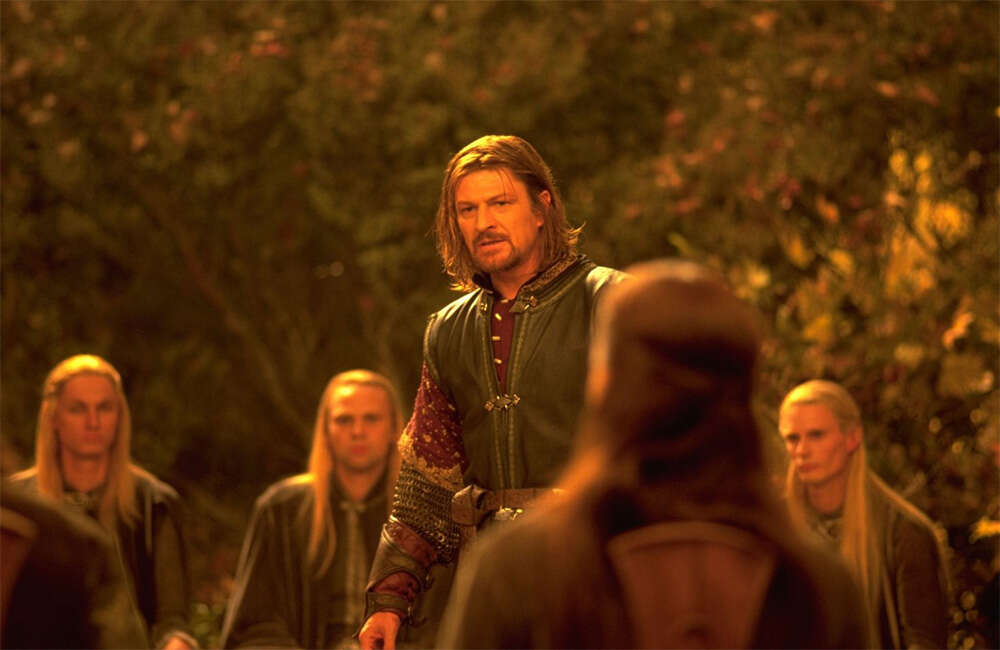 A still from The Lord Of the Rings: The Fellowship of The Ring