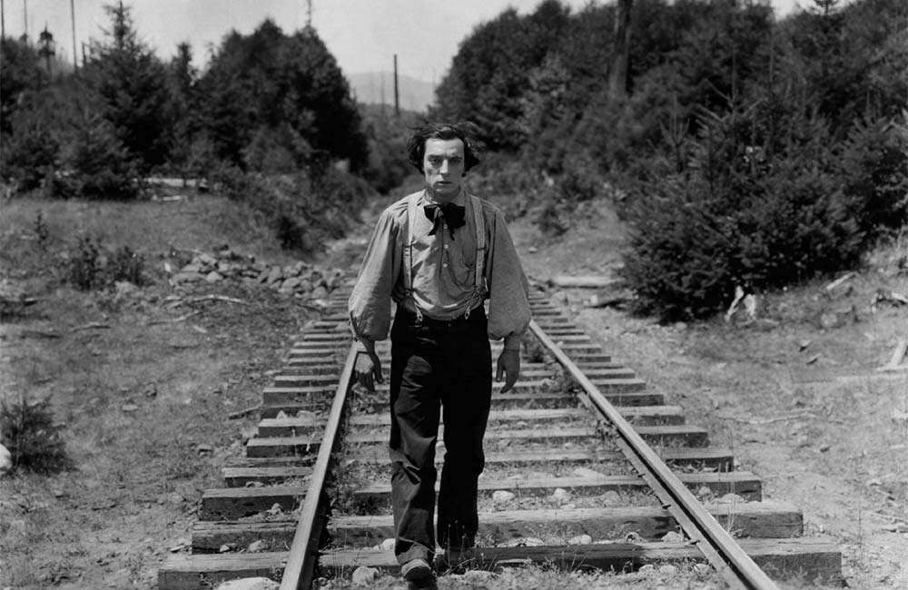 A still from The General