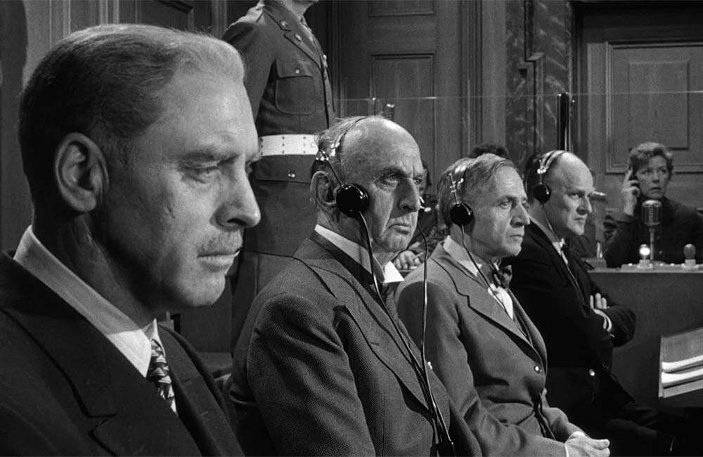 A still from Judgement At Nuremberg