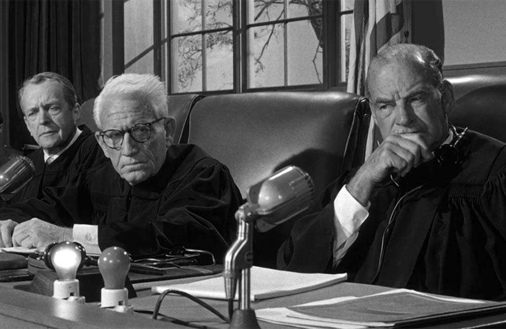 A still from Judgement At Nuremberg