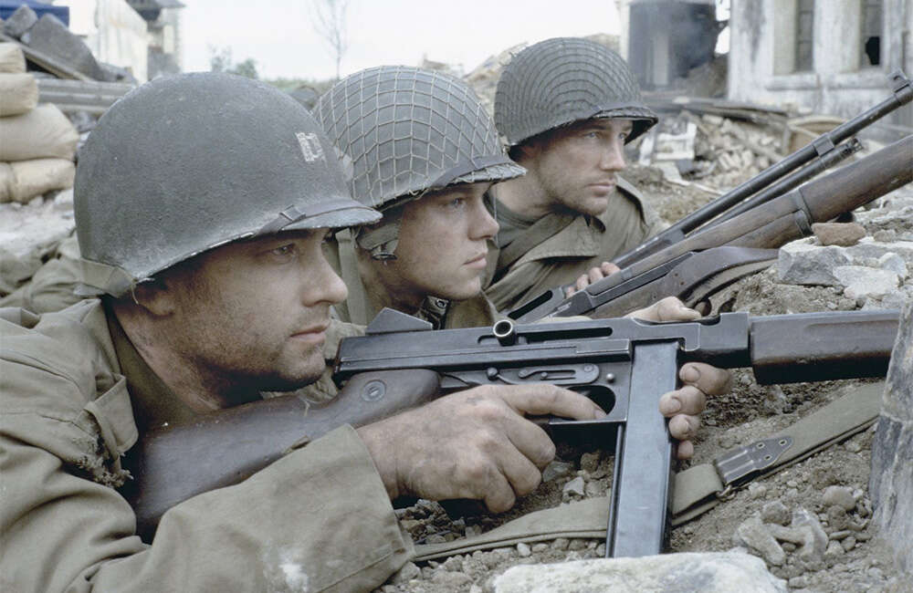 A still from Saving Private Ryan