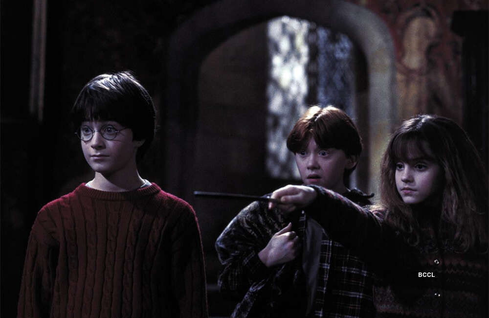 A still from Harry Potter And The Sorcerer's Stone