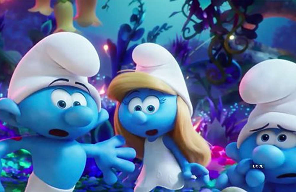 Mandy Patinkin Smurf Smurfing to Smurf Papa Smurf