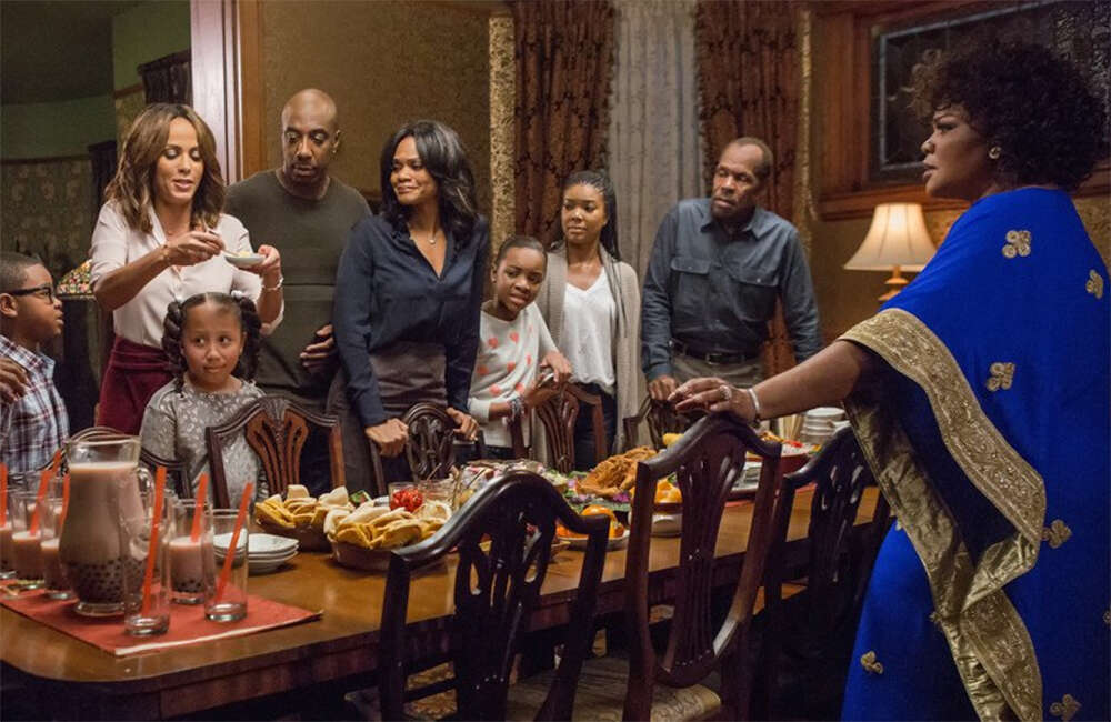 A still from Almost Christmas