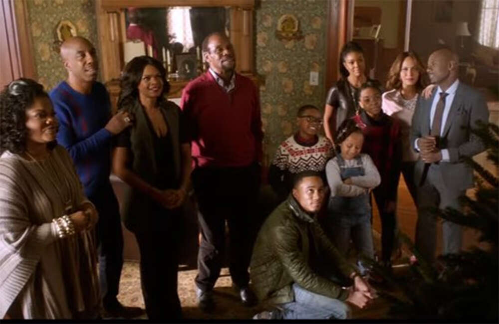 A still from Almost Christmas