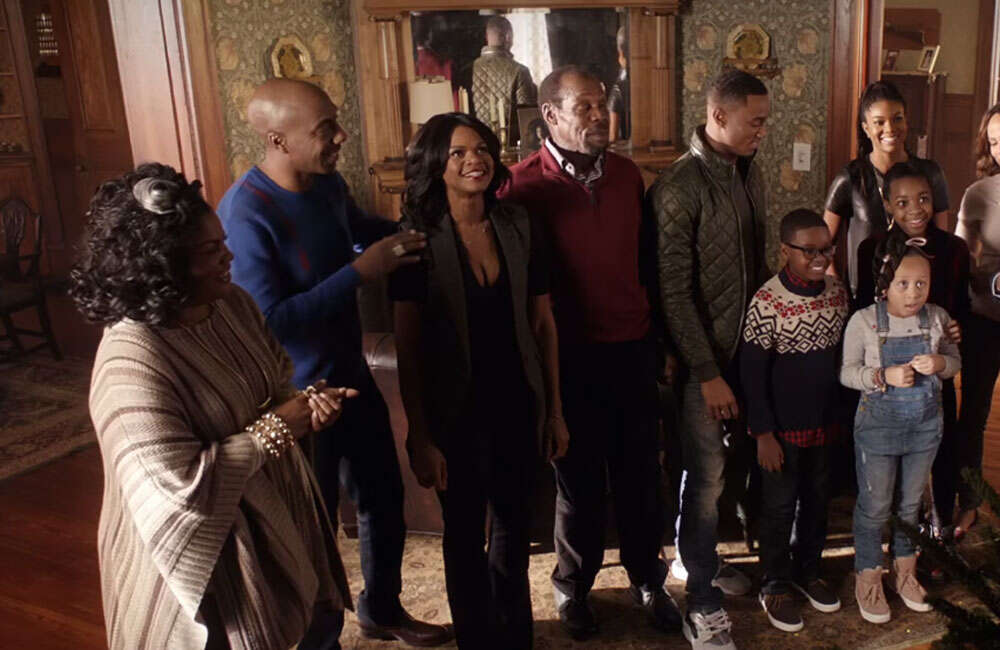 A still from Almost Christmas