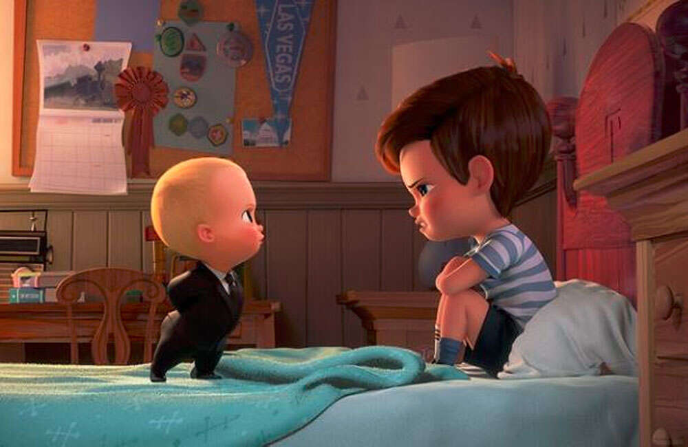 A still from The Boss Baby