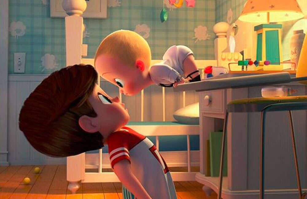 A still from The Boss Baby