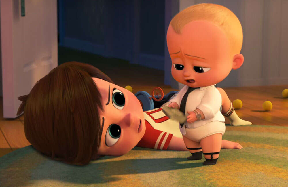 A still from The Boss Baby