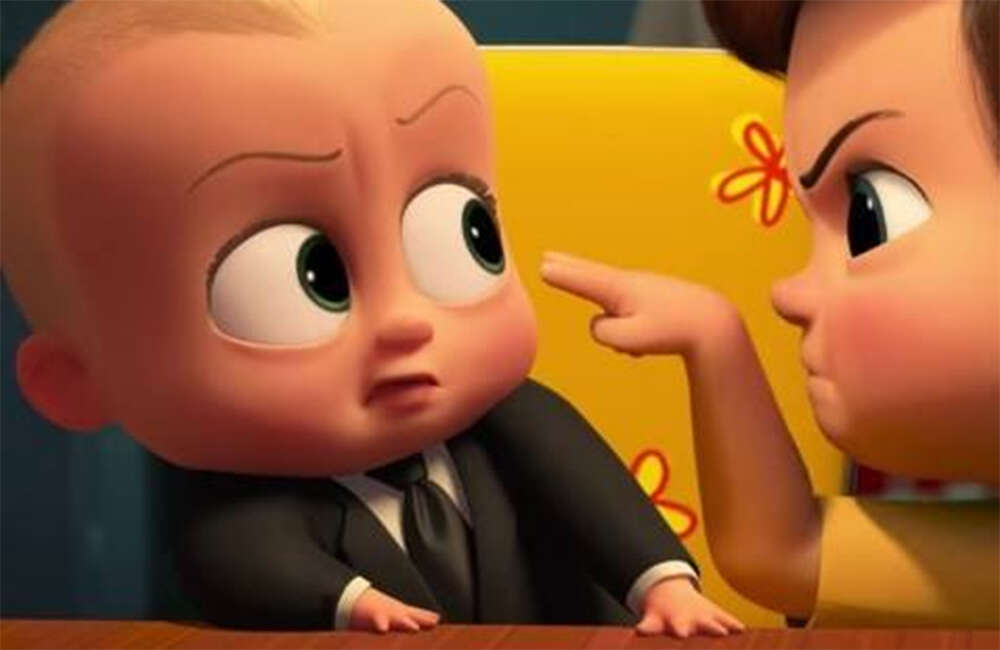 A still from The Boss Baby