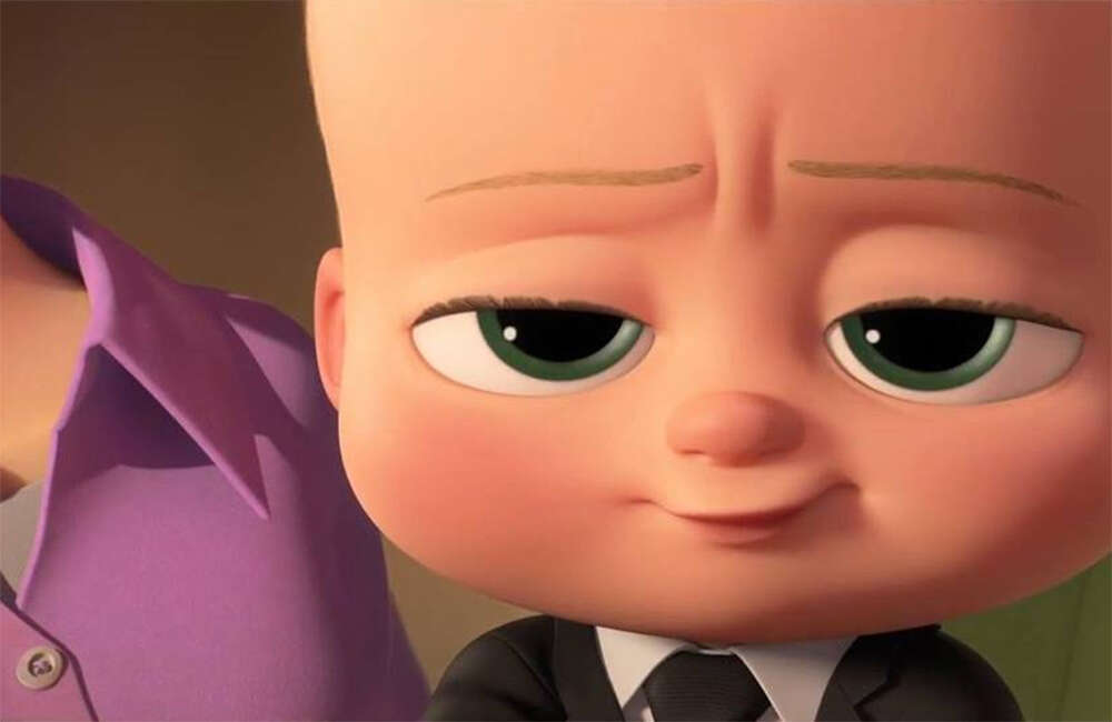 A still from The Boss Baby