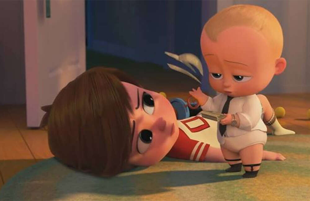 A still from The Boss Baby