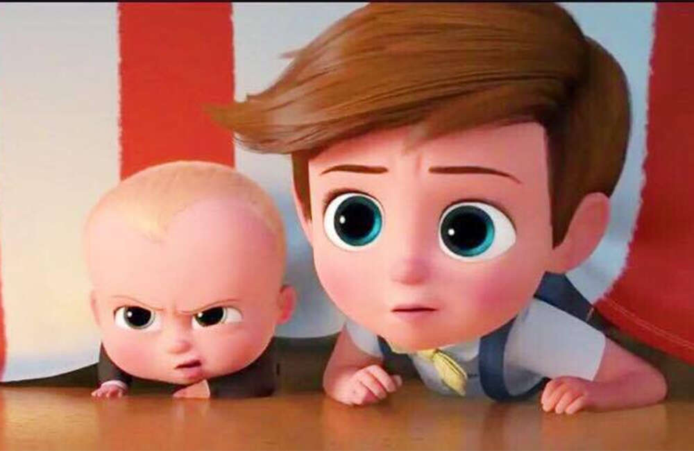 A still from The Boss Baby