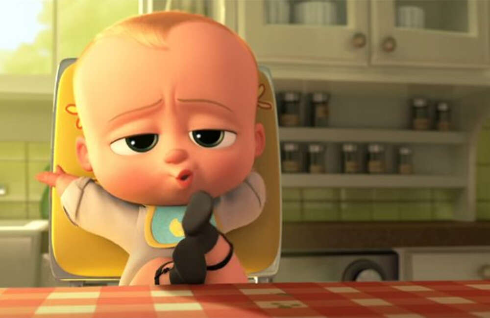 A still from The Boss Baby