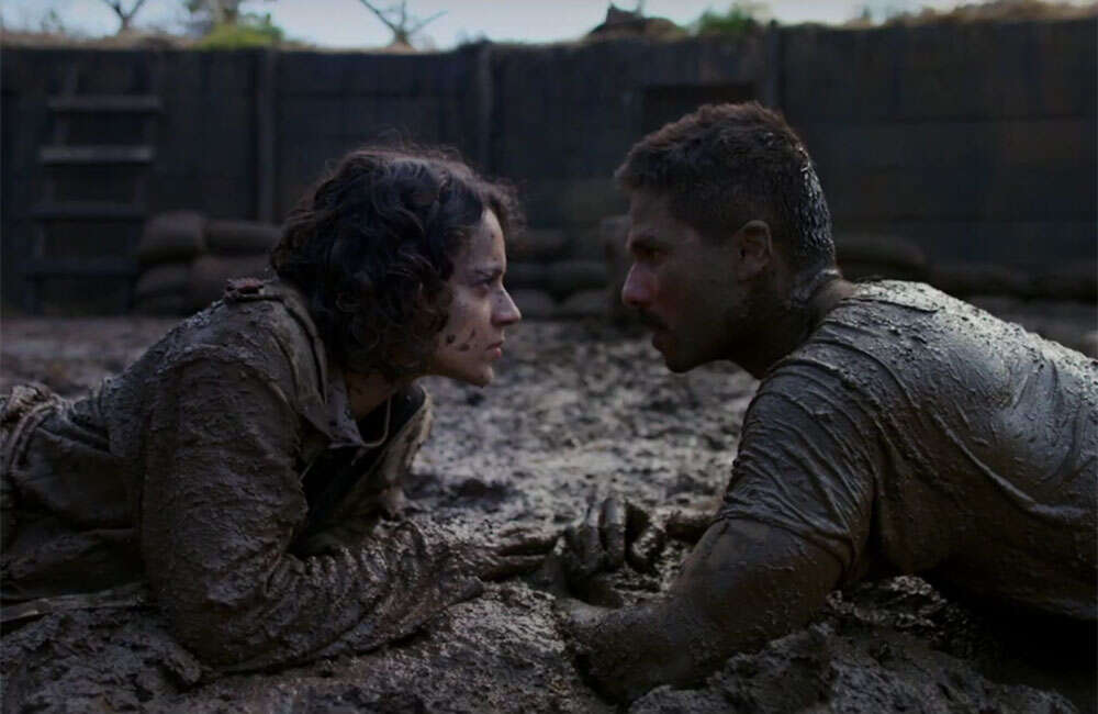 A still from Rangoon