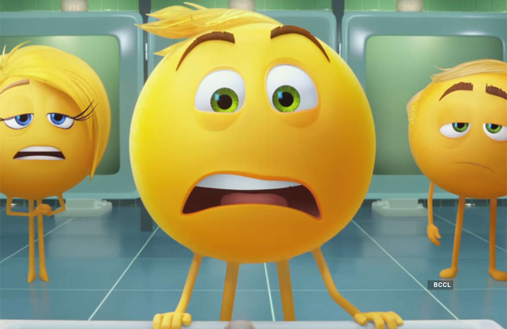 A still from The Emoji Movie