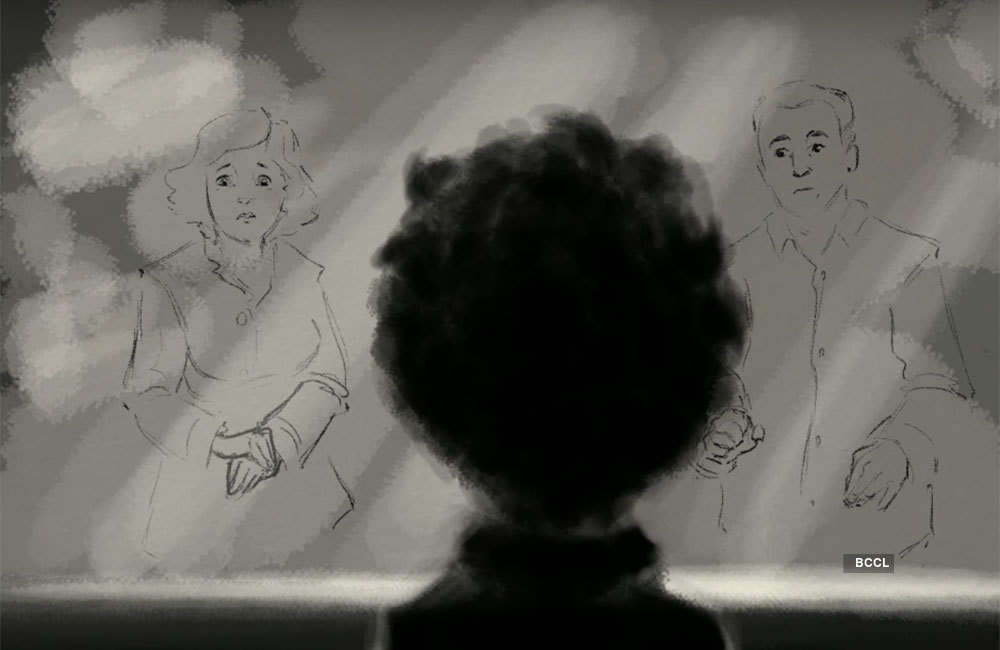 A still from Life, Animated