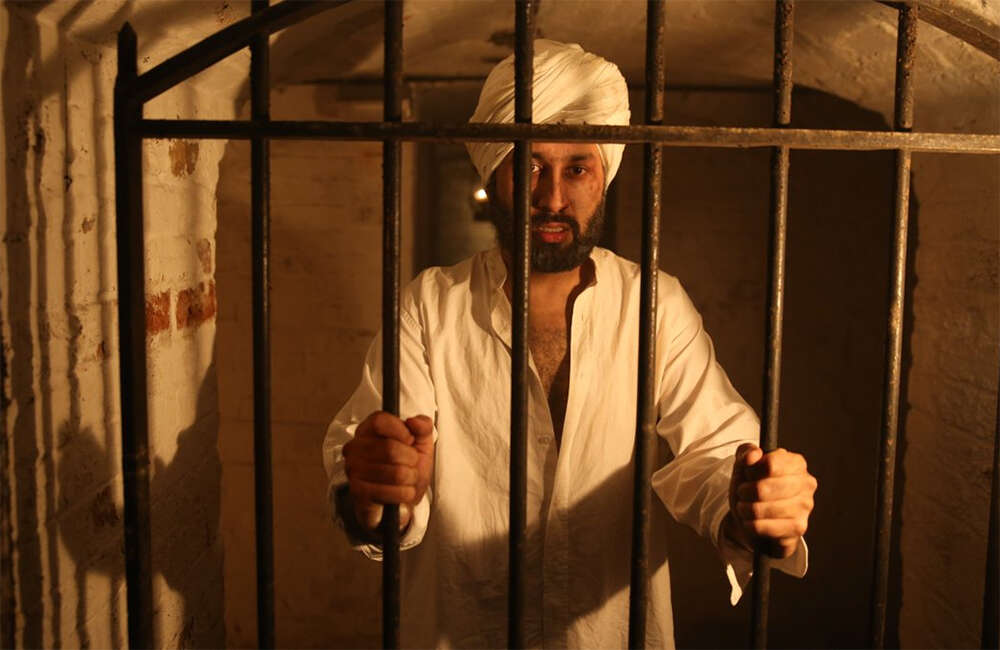 A still from The Black Prince