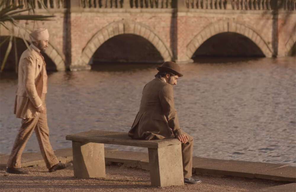A still from The Black Prince