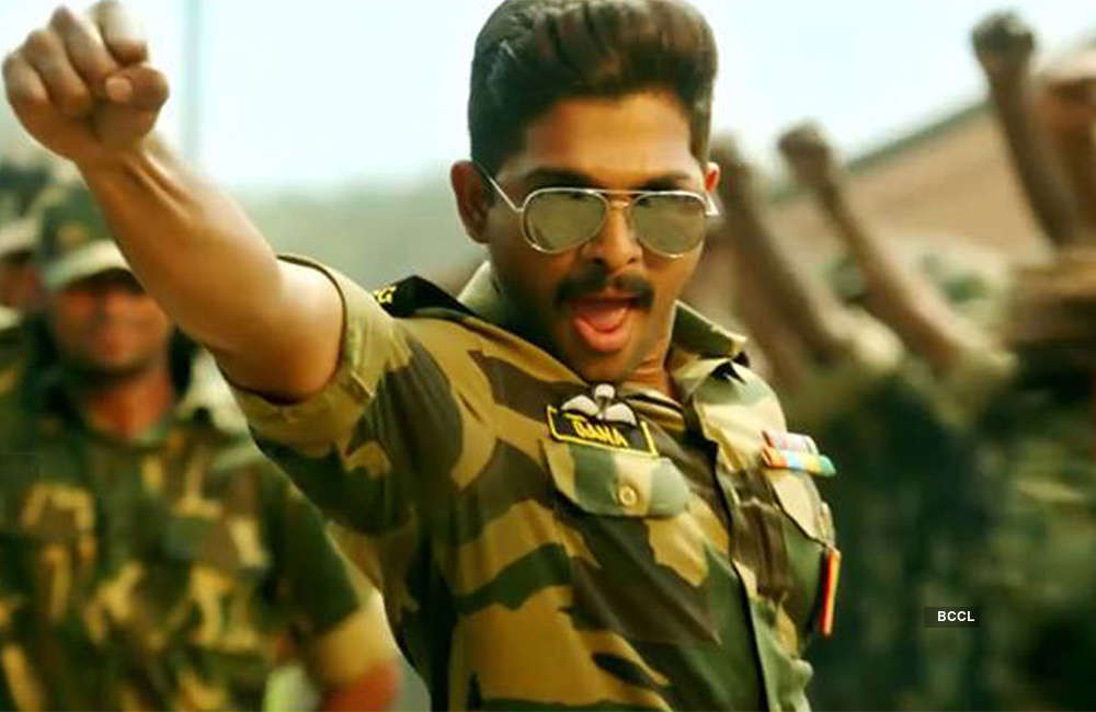 A still from Sarrainodu