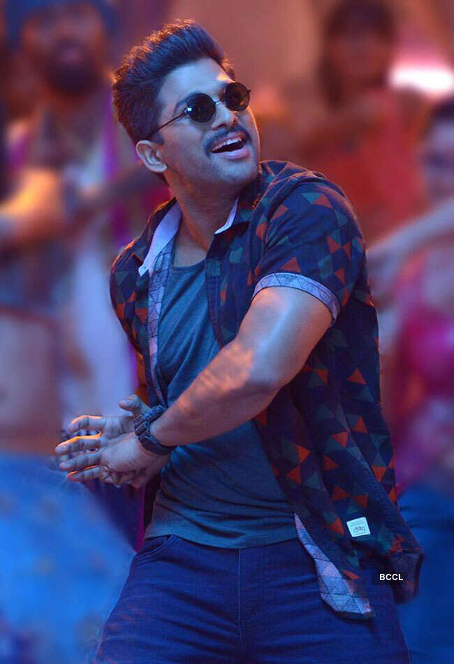 A still from Sarrainodu