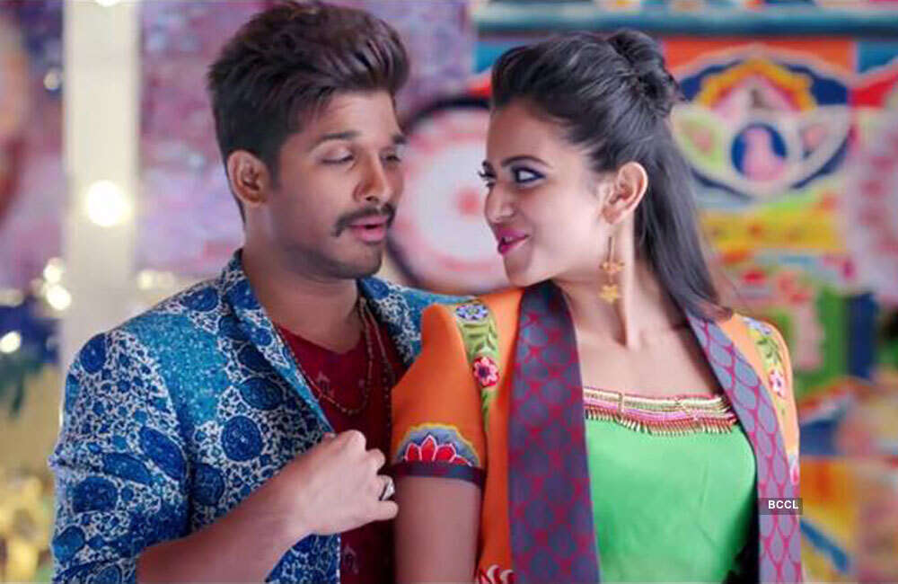 A still from Sarrainodu