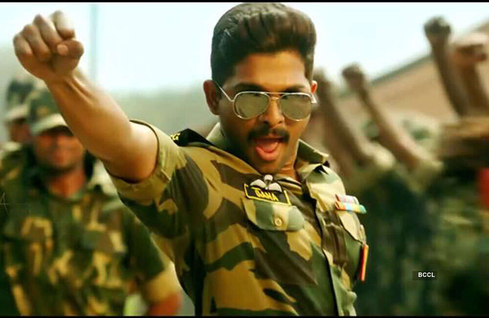 A still from Sarrainodu