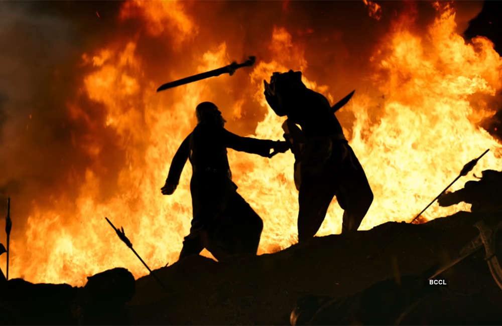 A still from Baahubali 2: The Conclusion